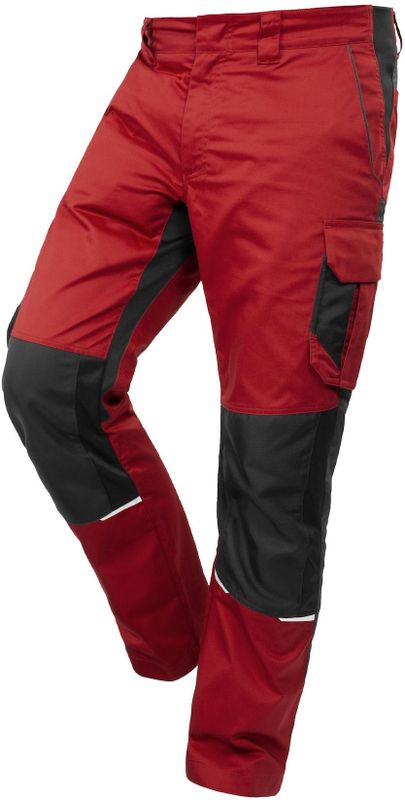 QUALITEX HIGH QUALITY WORKWEAR Bundhose IND red dahlia/phantom Damen: 42 Herren: 48