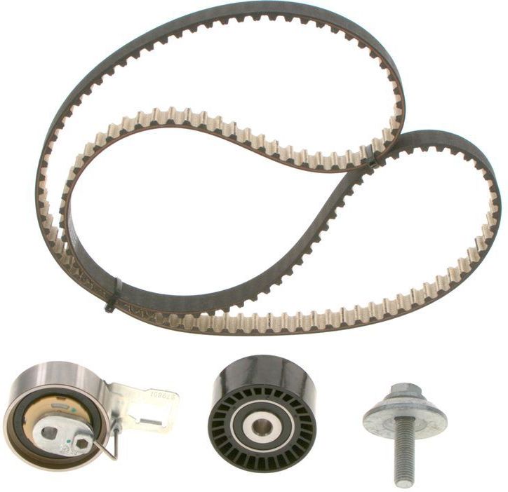 BOSCH - Distributieriemset - Distributieriem - 141 Tanden - Lengte 1343 mm - Breedte 20 mm