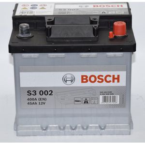 Bosch S3 002 - Accu - Zwart - Onderhoudsvrij - Voor Auto's Vóór 2000