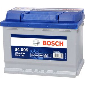 Bosch S4005 - Auto Accu - 60A/h - 540A - Voor Voertuigen Zonder Start-StopSysteem