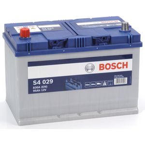 Bosch Auto Accu S4029 - 95ah - 830a - Voor Voertuigen Zonder Start-Stopsysteem Cadillac, Chevrolet, Daewoo, Daihatsu, Dodge, Ford, Ford Usa, Hyundai, Isuzu, Jeep, Kia, Land Rover, Lexus, Mazda, Mitsubishi, Nissan, Opel, Ssangyong, Subaru, Toyota Bosch S4029