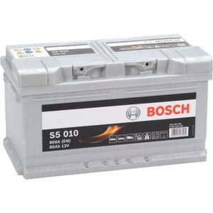 Bosch - S5010 - Auto Accu - 85Ah - 800A - Voor Voertuigen Zonder Start-Stopsysteem