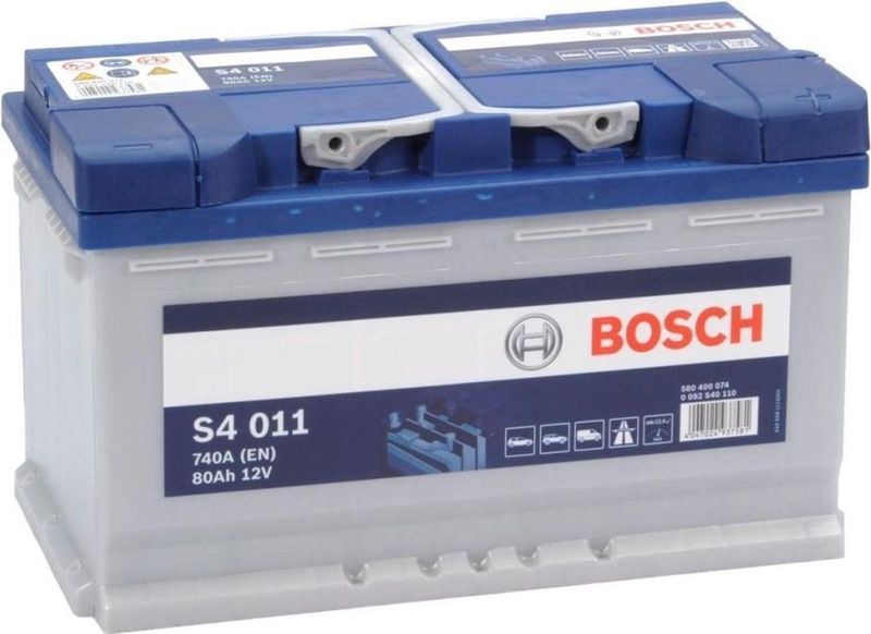 Bosch - S4011 - Auto Accu - 80Ah - 740A - Voor Voertuigen Zonder Start-Stopsysteem