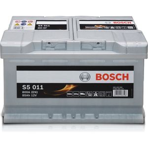 Bosch - S5011 - Auto Accu - 85Ah - 800A - Voor Voertuigen Zonder Start-Stopsysteem