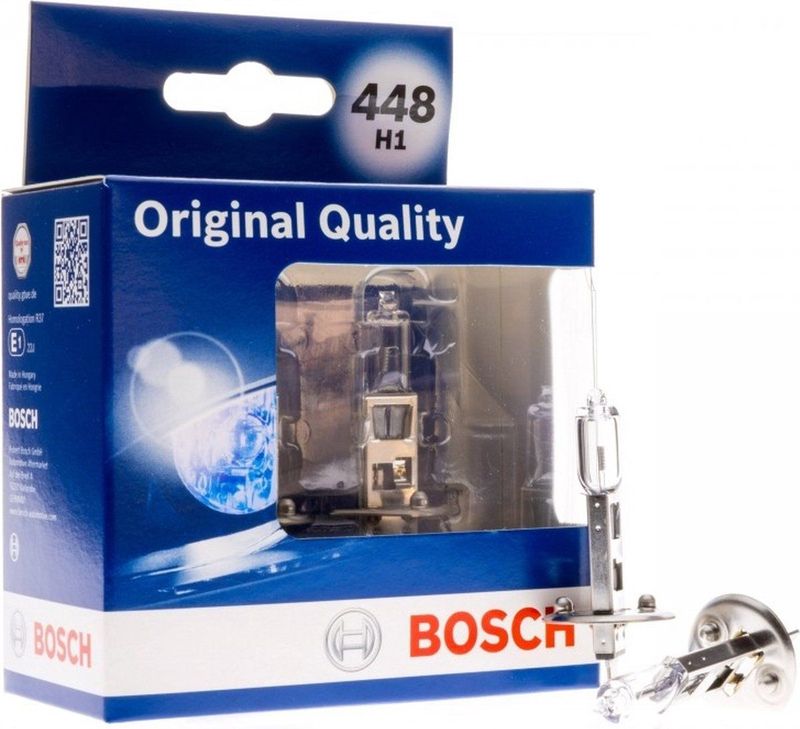 Bosch - Halogeen H1 - Dimlicht - Wit - Set van 2 - 3000K
