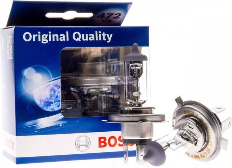 Bosch - Halogeen H4 - Dimlicht - Wit - Set van 2 - 3000K