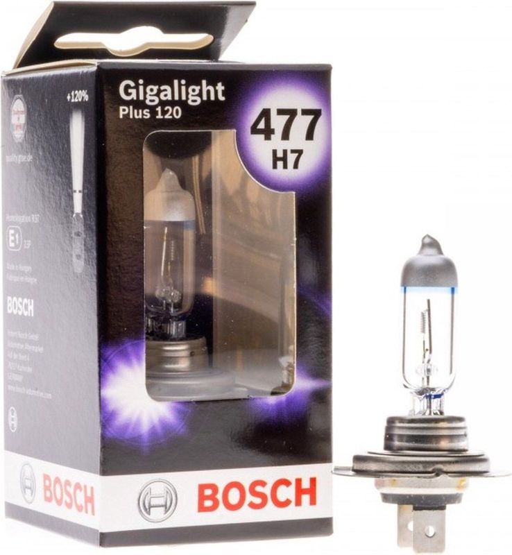 Bosch - H7 GIGALIGHT PLUS 120 - Dimlicht - Wit - 1 stuk