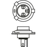Lamp Halogeen BOSCH H4 Gigalight Plus 150% 12V, 60/55W