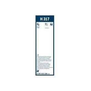 Wisserblad BOSCH Twin 3 397 015 106, 300mm, Achter, 1 Stuk
