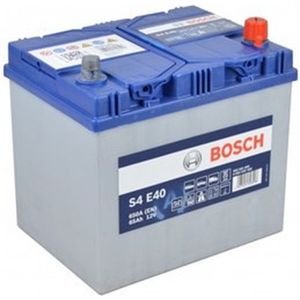 Bosch Blue Auto Accu S4e40 - 65ah - 650a - Aangepast Voor Voertuigen Met Start-Stopsysteem Citroen, Hyundai, Infiniti, Kia, Man, Mazda, Mitsubishi, Nissan, Renault, Subaru, Toyota Bosch S4e40