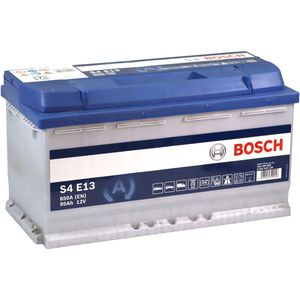Bosch Blue Auto Accu S4e13 - 95ah - 850a - Aangepast Voor Voertuigen Met Start-Stopsysteem Alfa Romeo, Daimler, Maserati, Mercedes-Benz, Renault Bosch S4e13