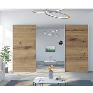 rauch Zweefdeurkast Kledingkast TOMA incl. rek inzet en extra legplanken made in germany