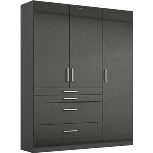rauch Drehtürenschrank »Kleiderschrank Schrank Garderobe Garderobenschrank Topseller HOMBURG«, mit viel Stauraum, oberer Schubkasten mit Einteilung MADE IN GERMANY