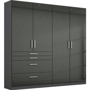 rauch Drehtürenschrank »Kleiderschrank Schrank Garderobe Garderobenschrank Topseller HOMBURG«, mit viel Stauraum, oberer Schubkasten mit Einteilung MADE IN GERMANY