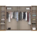rauch Schwebetürenschrank Kleiderschrank Drehtürenschrank Schrank Garderobe KRONACH TOPSELLER mit Dreh- und Schwebetüren und vielen Einlegeböden MADE IN GERMANY