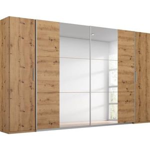 rauch Schwebetürenschrank "Kleiderschrank Drehtürenschrank Schrank Garderobe KRONACH TOPSELLER", mit Dreh- und Schwebetüren und Spiegel, viele Böden MADE IN GERMANY