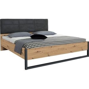 rauch Bett Tampa, im modernen Industrial Style, Bettenkufe aus Metall