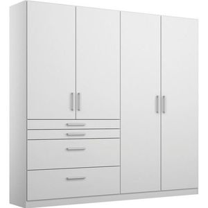rauch Kastenset Kledingkast kast garderobe garderobekast hoekkast HOMBURG veel opbergruimte, bovenste lade met indeling made in germany