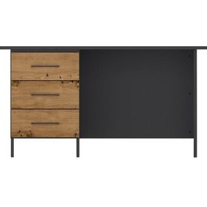 rauch Bureau Holmes in industriële stijl met 3 laden