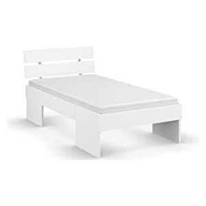 Rauch Möbel Tinda futonbed in wit, ligvlak 90x200 cm, totale afmetingen B/H/D 95x84x214 cm