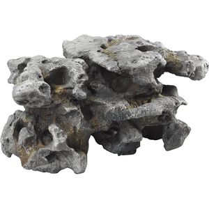 Aqua Della - Aquariumdecoratie - Vissen - Combo Lava Xl - 35,5x24x15,5cm - 1st