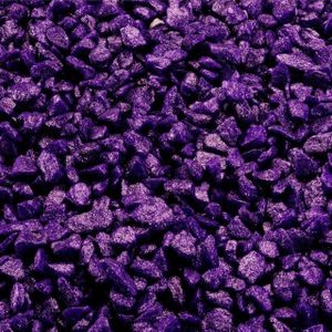 Aqua Della - Aquariumdecoratie - Vissen - Glamour Stone /urban 6-9mm/2,0kg Paars - 1st