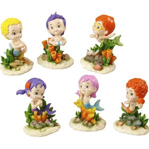 Aqua Della - Aquariumdecoratie - Vissen - Love Kiddlies /assorted 7,2x6,7x9,8cm - 1st