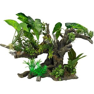 Aqua Della - Aquariumdecoratie - Vissen - Florascape 10 Xxl 41x23,5x31cm - 1st