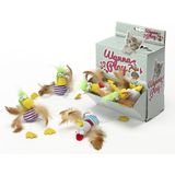 Ebi - Speelgoed Voor Dieren - Kat - Wanna Play Crazy Eend Catnip & Rattle 16cm - 1st