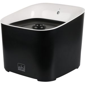 EBI, Manoa Waterfontein, 3 l, 20,5 x 20,5 x 18 cm, zwart/wit, waterfles, zwart/wit, hond