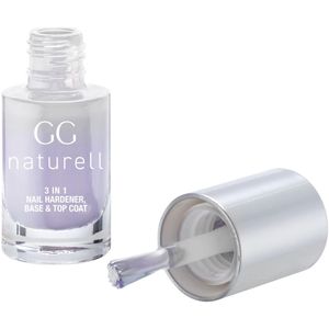 GERTRAUD GRUBER GG naturell 3 in 1 Nail Hardener, Base & Top Coat 5 ml