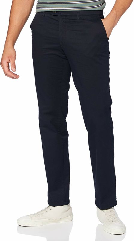 Brax Eurex Jim - Chino Broek - Donkerblauw - Katoen/Elastaan