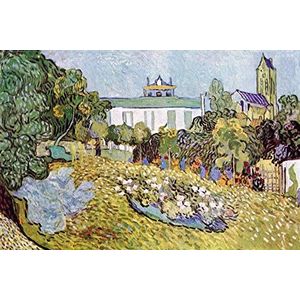 1art1 Vincent Van Gogh Poster Daubigny's Garden, 1890 Kunstdruk Reproductie 120x80 cm