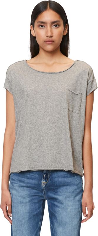 Marc O'Polo - DENIM - T-shirt - Grijs mêlee - Korte Mouwen