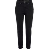Marc O'Polo Denim jeansbroek voor dames met stretch-aandeel, boyfriend fit, Black_multi_02, 25W / 30L