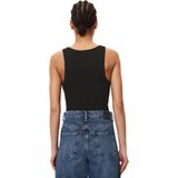 MARC O'POLO DENIM Top met bandjes, basic damestop, mouwloos bovendeel van ribjersey, maat, zwart, XXS