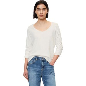 Marc O'Polo - Casual T-shirt - Wit - Katoen