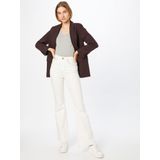 T-shirt - Effen - Jersey - Kwartmouw - Normale Pasvorm