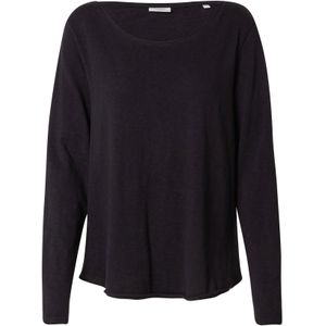 Shirt - Mélange - Jersey - Ronde Hals - Lange Mouw - Normale Pasvorm