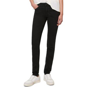 Marc O'Polo - Alva - Jeans - Zwart - Skinny - Mid Waist