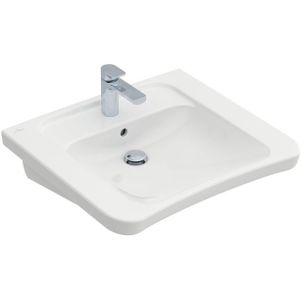 Villeroy & Boch Omnia Architectura Vita wastafel 65x54.5cm met kraangat en overloop wit 51786701