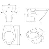 Villeroy & Boch Toiletpot Subway 2.0