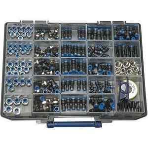 Holthaus Medical - Riegler Sortimentsbox Schnellsteckverbindungen Blaue Serie - 109907