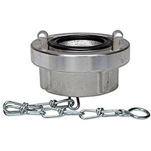 Storz-Blindkupplung, Kette, Alu, Storz-Größe 110-A, ka 133 mm - Riegler