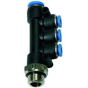 RIEGLER 135702-146.0184 T-verdeler draaibaar G 1/8 buiten Ø 4 x 4 mm