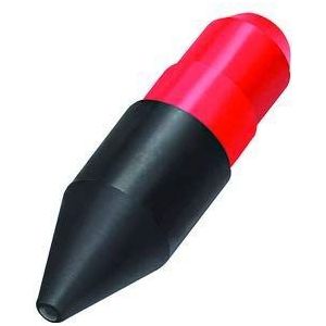 Rubberen mondstuk Ø 14 mm voor bevestiging op de buis voor gevoelige oppervlakken, is geschikt voor het testen van dichtheid.