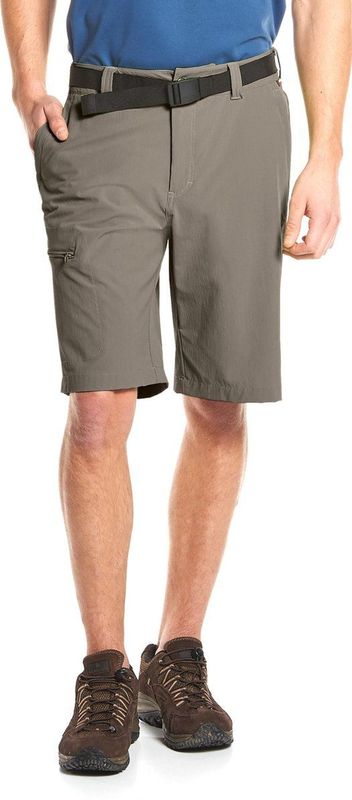 Maier Sports - Bermuda - Outdoorbroek - Bruin - Bi-elastisch - Sneldrogend