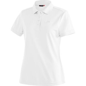 Maier Sports Ulrike functioneel shirt voor dames, wit/wit