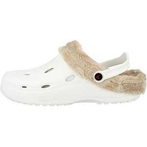 chung shi Dux Winter Unisex Sandalen, Natuurlijk wit.