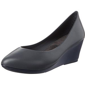 walk&rest Wedge Dames Ballerina's met plateauzool, grijs, 39 EU